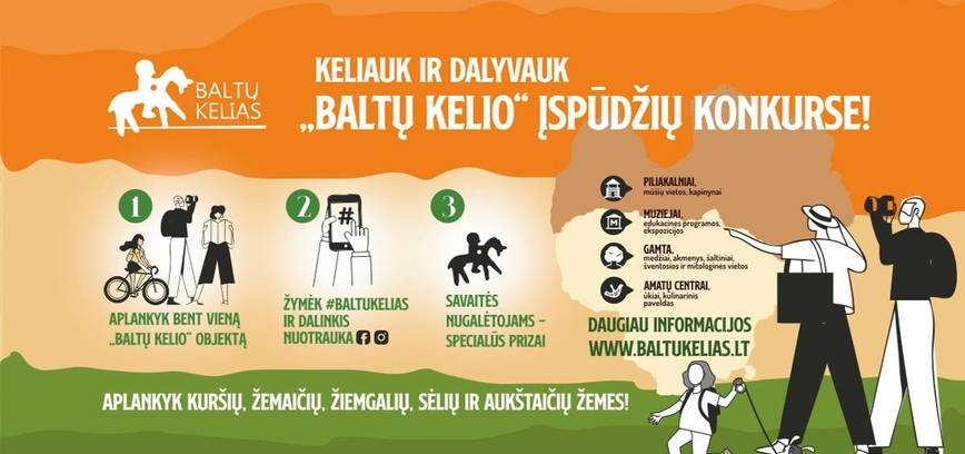 Startuoja „BALTŲ KELIO“ kelionių įspūdžių konkursas