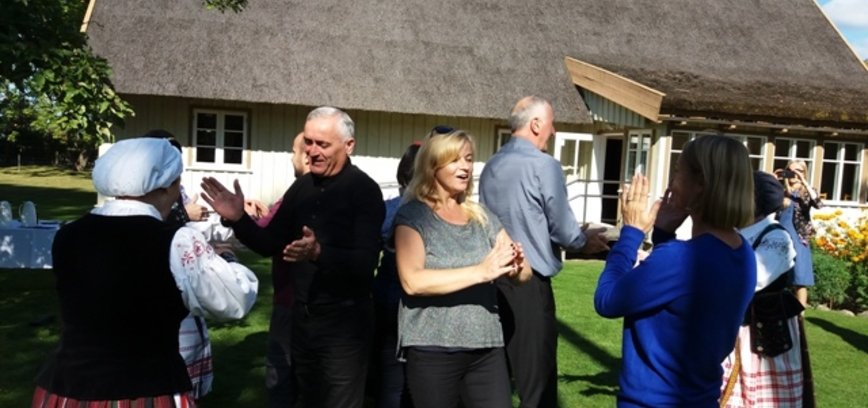 Guests from Georgia actively spent time in Dreverna