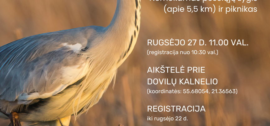 KLAIPĖDOS RAJONO TURIZMO INFORMACIJOS CENTRAS KVIEČIA Į PĖSČIŲJŲ ŽYGĮ GAMTOS TAKAIS