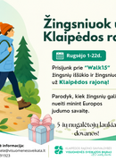 Kviečia prisijungti prie žingsnių iššūkio „JUDĖKIME DARNIAI KARTU“