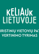  Lietuvos turistinių vietovių patrauklumo vertinimo tyrimo rezultatai