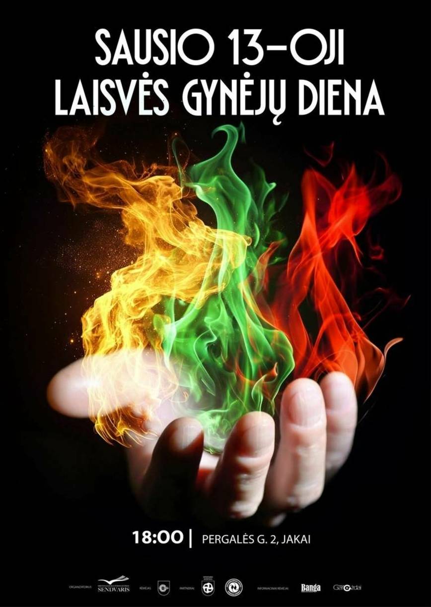 Sausio 13-osios minėjimas Jakuose