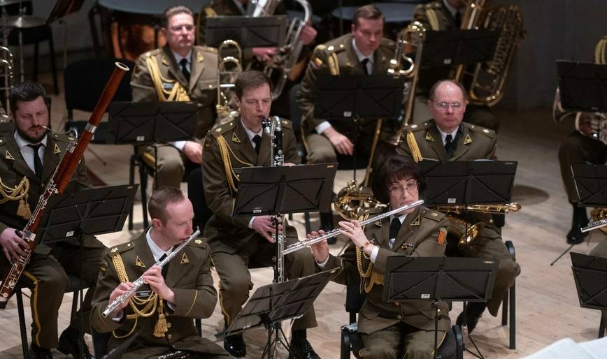 Lietuvos kariuomenės orkestras sveikina Klaipėdą!