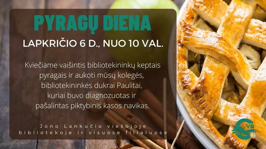 Biblioteka kviečia dalintis gerumu