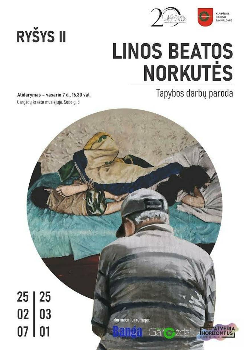  Linos Beatos Norkutės tapybos darbų paroda 