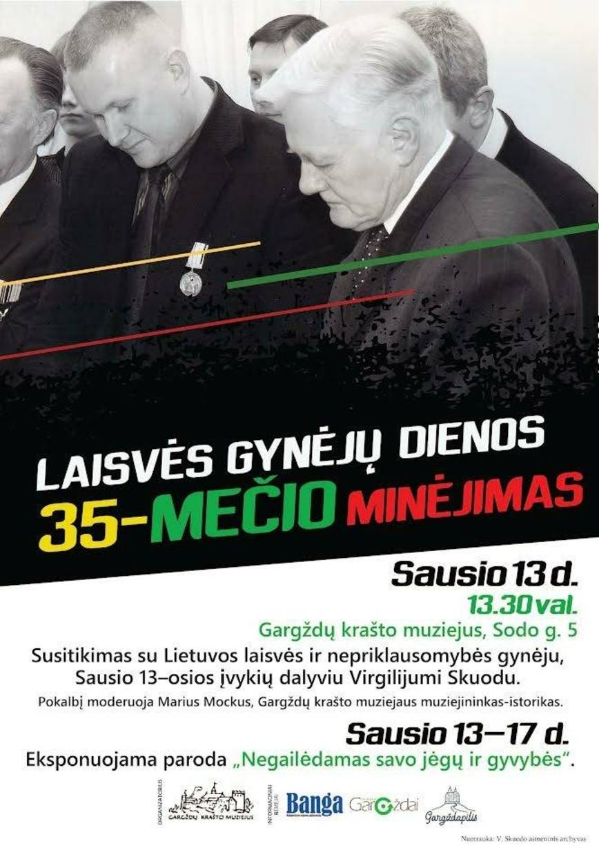 Laisvės gynėjų dienos 35-mečio minėjimo renginys