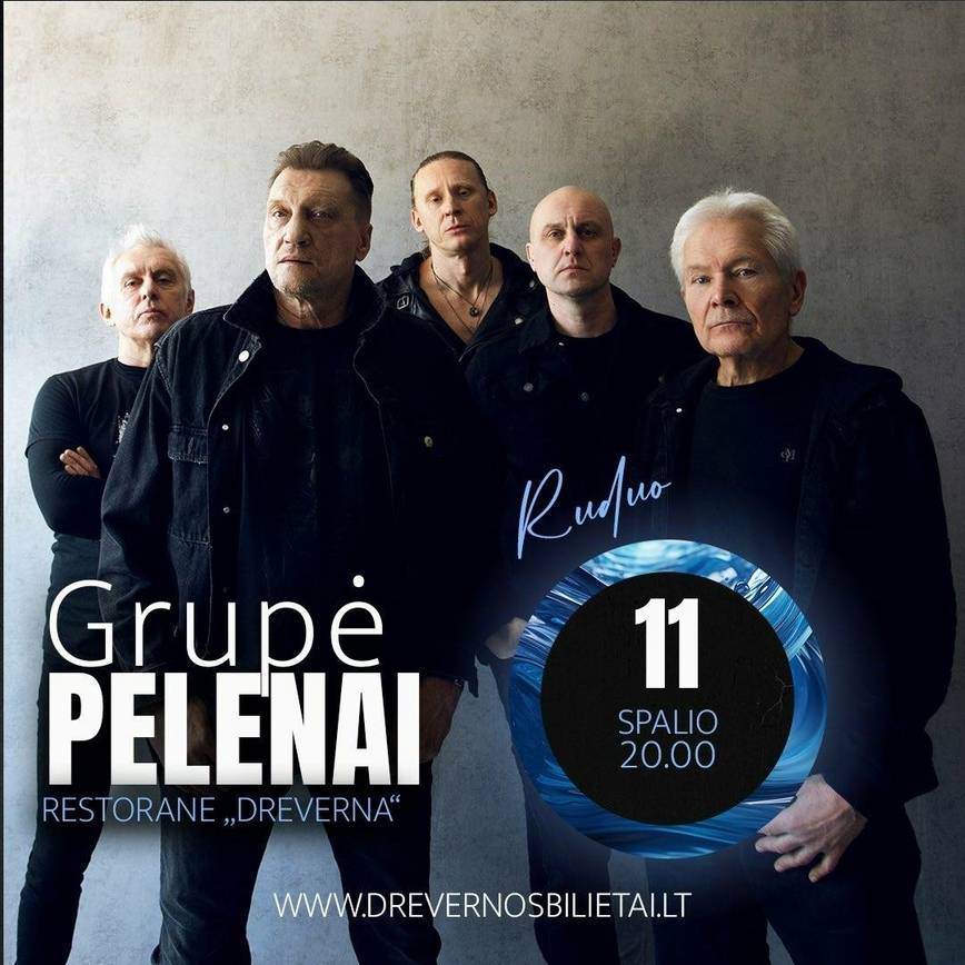 Grupės „Pelenai“ koncertas