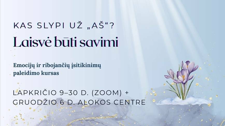 Emocijų ir ribojančių įsitikinimų paleidimo kursas