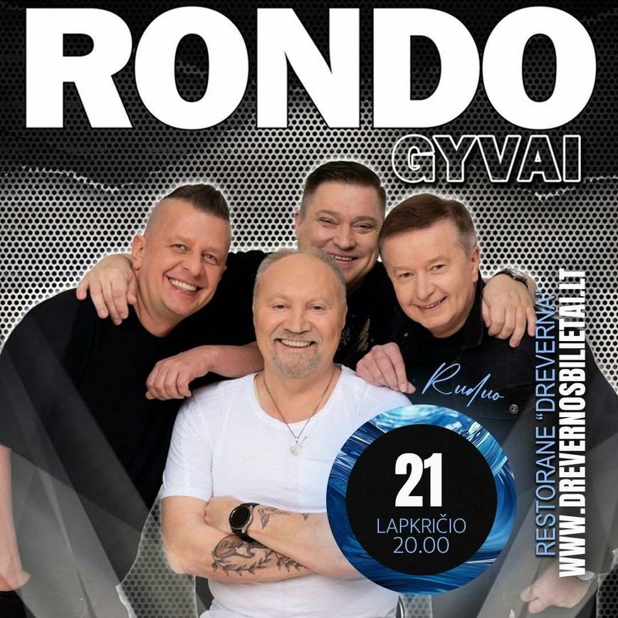 Grupės „Rondo“ koncertas