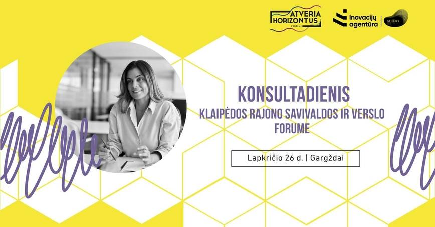 KONSULTADIENIS Klaipėdos rajono savivaldos ir verslo forume