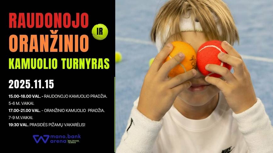 RAUDONO ir ORANDŽINIO kamuolio turnyras