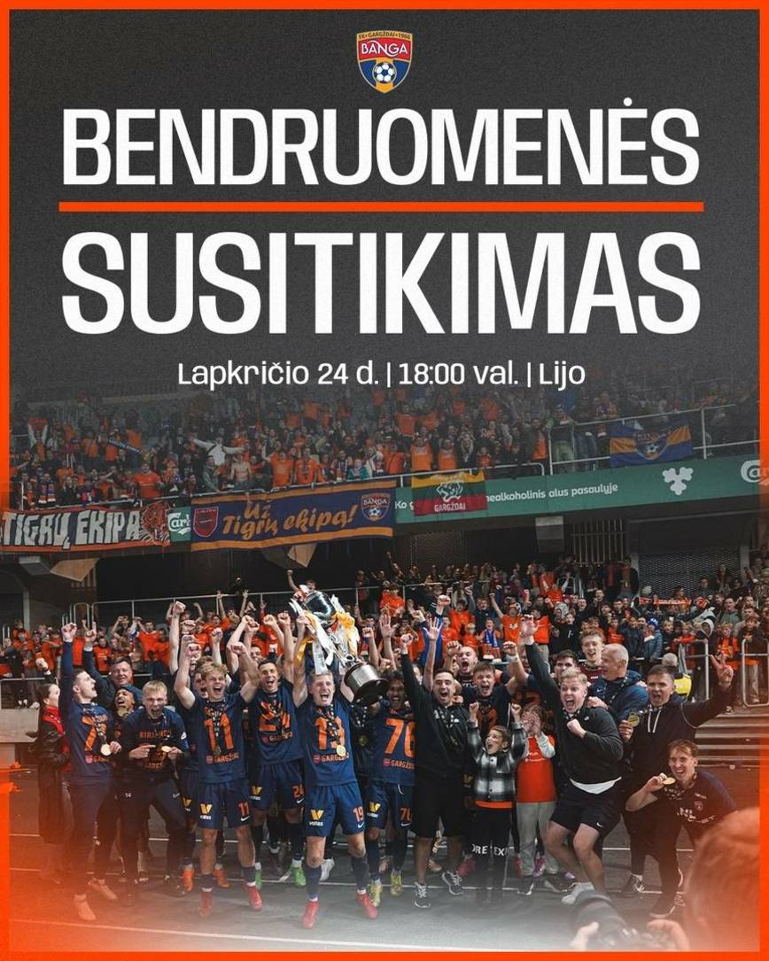 Futbolo bendruomenės susitikimas