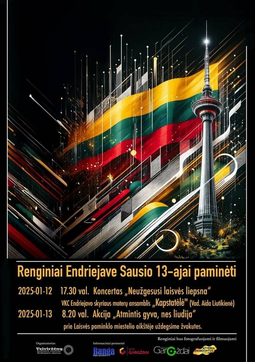 Koncertas „Neužgesusi laisvės liepsna“