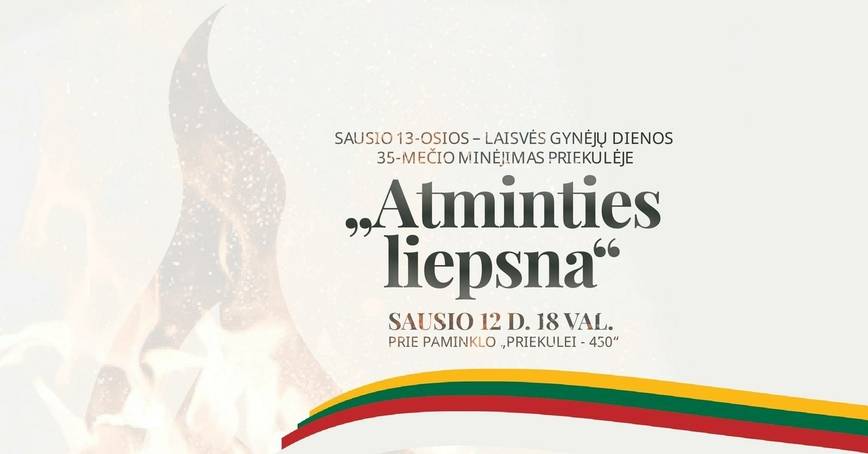 Laisvės gyvėnų dienos 35-mečio minėjimas Priekulėje