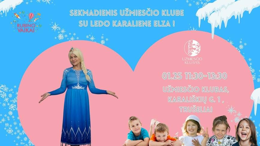 Sekmadienis Užmiesčio klube su ledo karaliene Elza