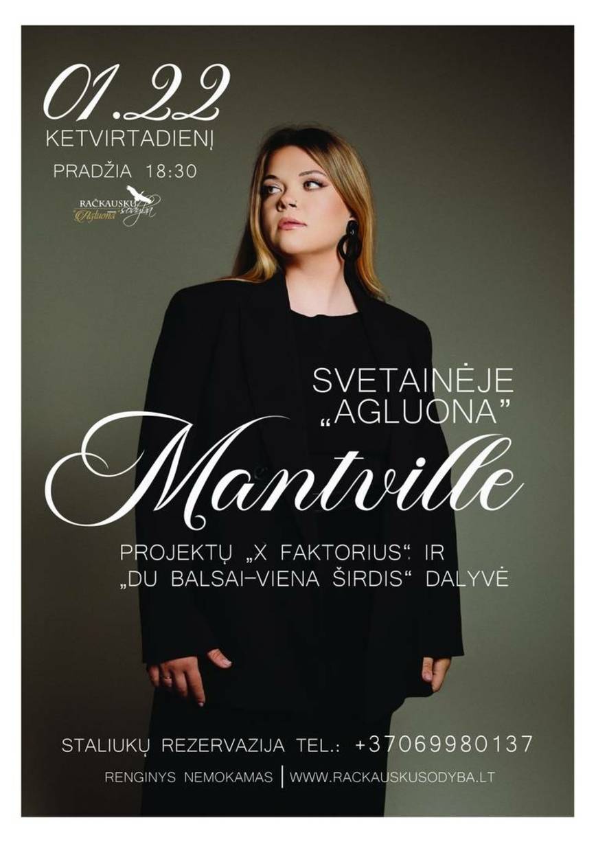 Gyvo garso koncertas svetainėje „Agluona“