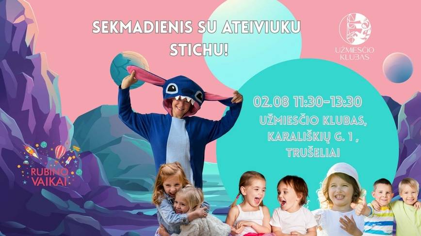 Sekmadieniai „Užmiesčio klube“ su Stich!