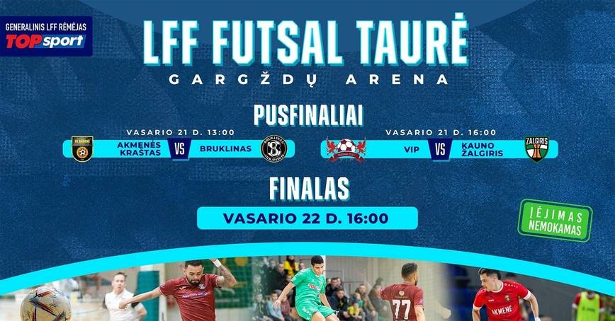 2026-ųjų LFF futsal taurės finalinis ketvertas | Gargždai
