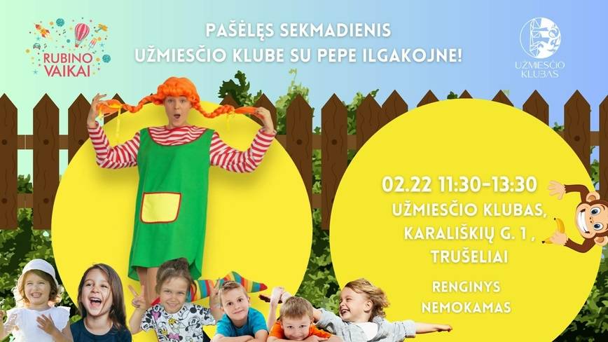Sekmadienis su Pepe Ilgakojine „Užmiesčio klube“