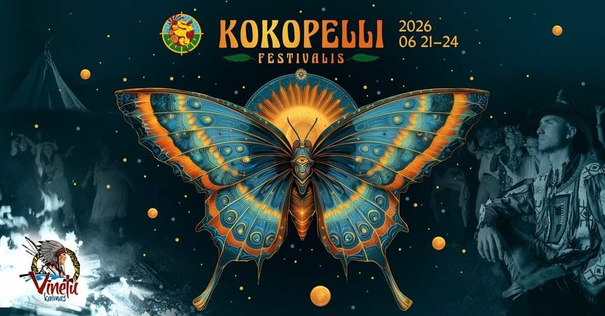 KOKOPELLI SAULĖGRĮŽOS FESTIVALIS 2026