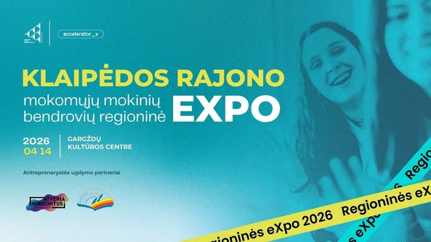 Klaipėdos rajono mokomųjų mokinių bendrovių regioninė eXpo 2026