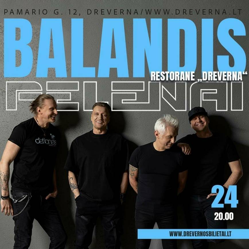 Grupės „PELENAI“ koncertas