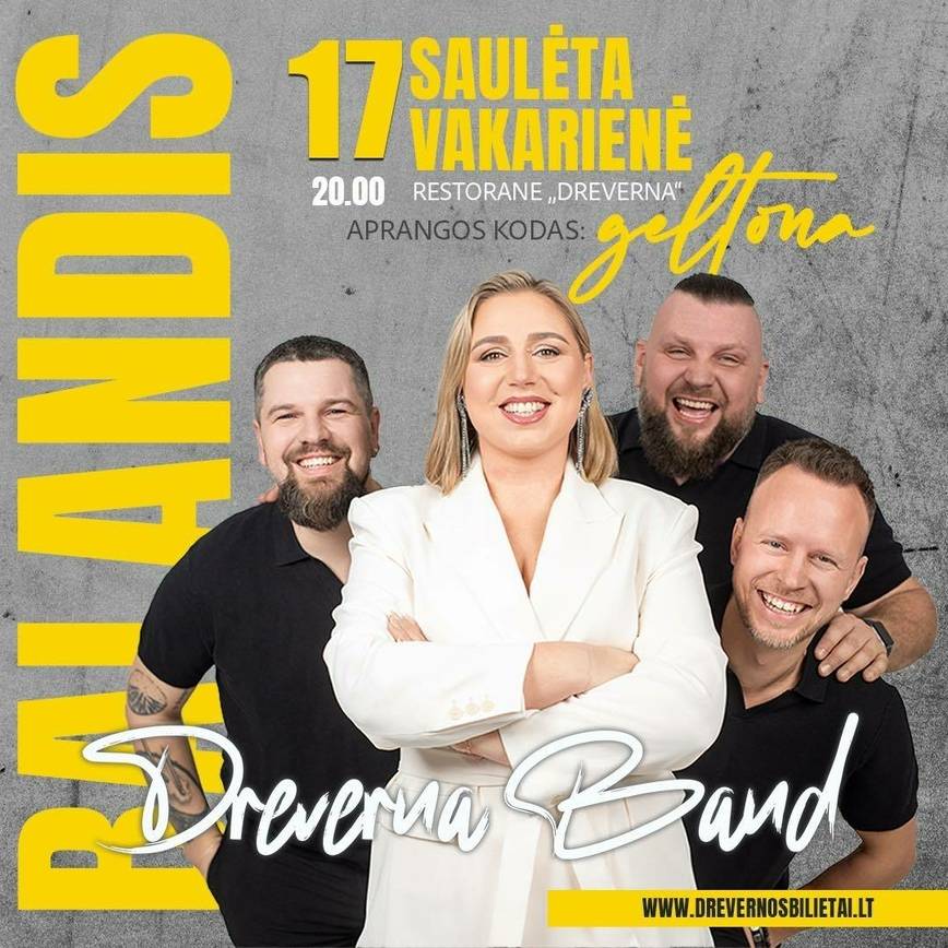 Grupės „Dreverna Band“ koncertas