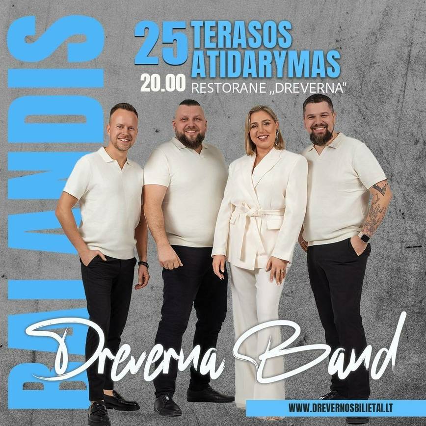 Grupės „Dreverna Band“ koncertas