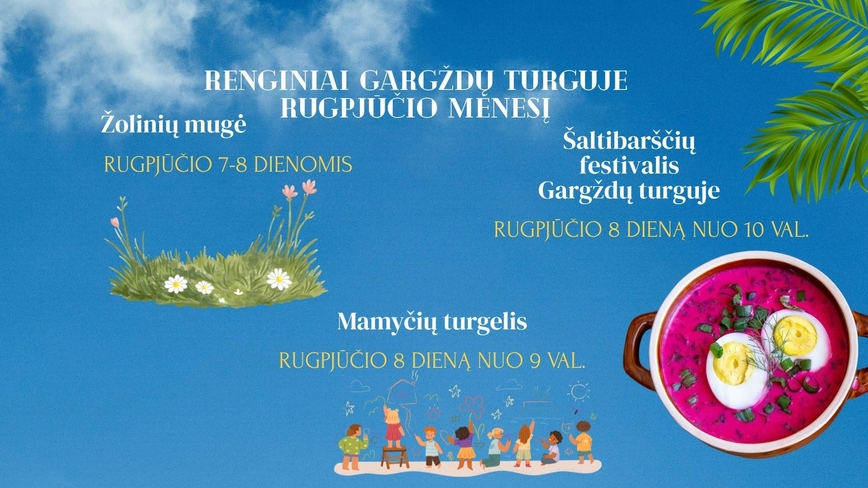 Rugpjūtis Gargždų turguje - tradicijos, skoniai ir bendrystė