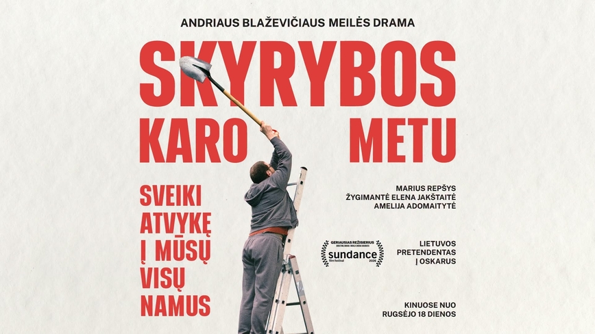 „Skyrybos karo metu“ filmo peržiūra ir susitikimas su kūrybine komanda