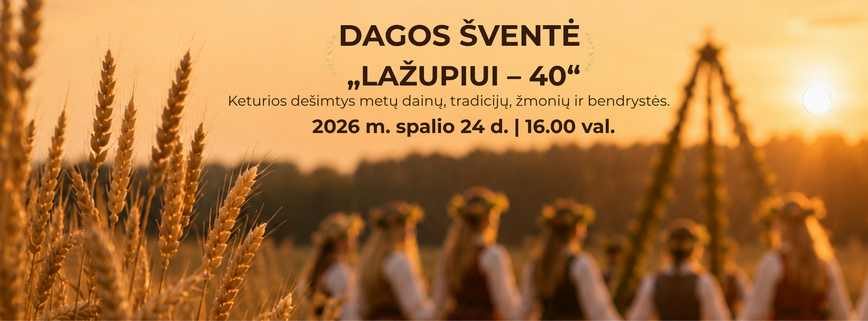 Dagos šventė „Lažupiui - 40“