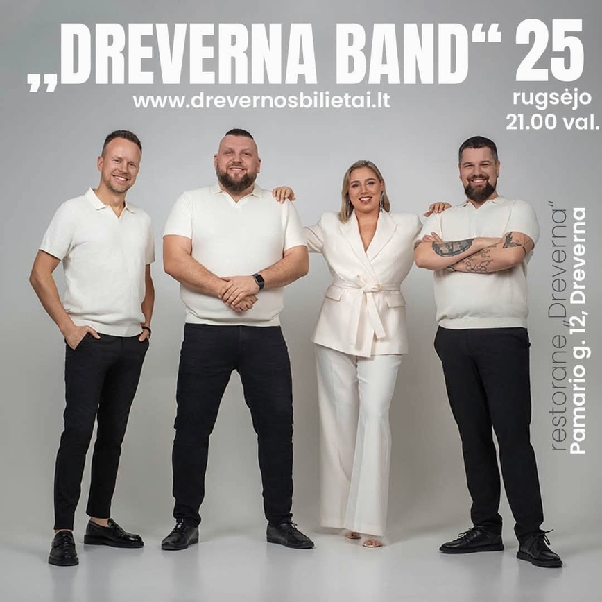 Grupės „Dreverna Band“ koncertas