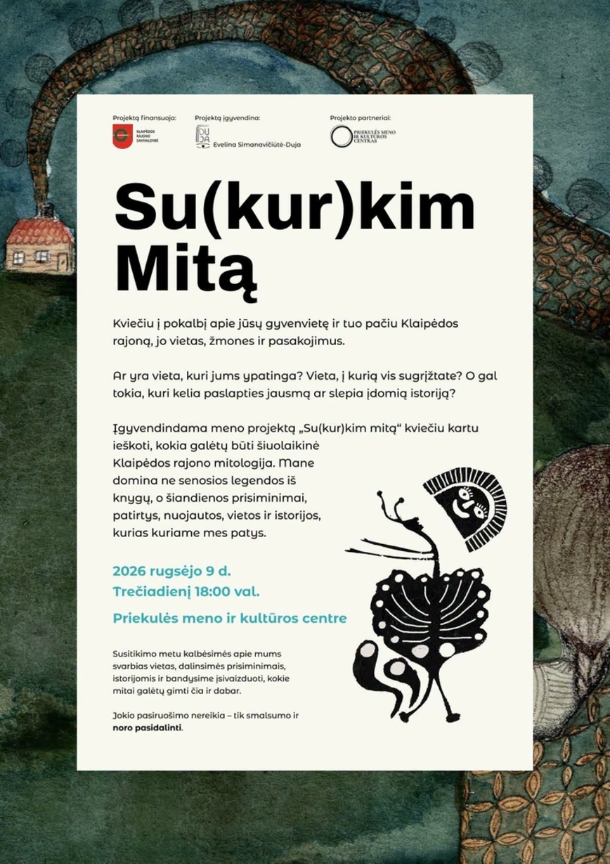Pokalbis „Su(kur)kim Mitą“