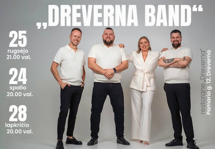 Grupės „Dreverna Band“ koncertas