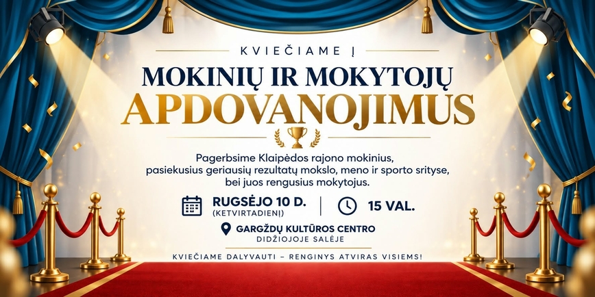 Mokinių ir mokytojų apdovanojimai
