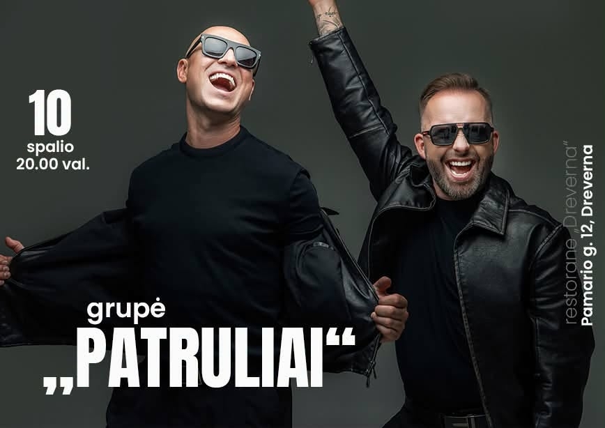 Grupės „Patruliai“ koncertas