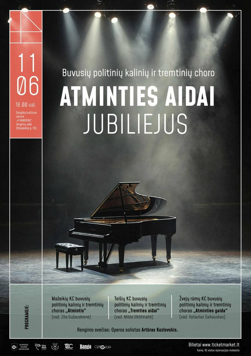 Buvusių politinių kalinių ir tremtinių choro „Atminties aidai“ 25-mečio jubiliejus