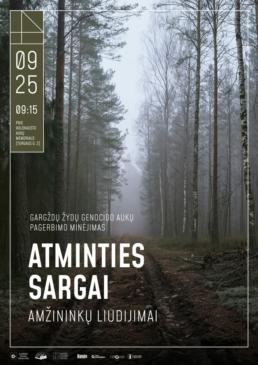 Žydų genocido aukų pagerbimo minėjimas „Atminties sargai. Amžininkų liudijimai…“