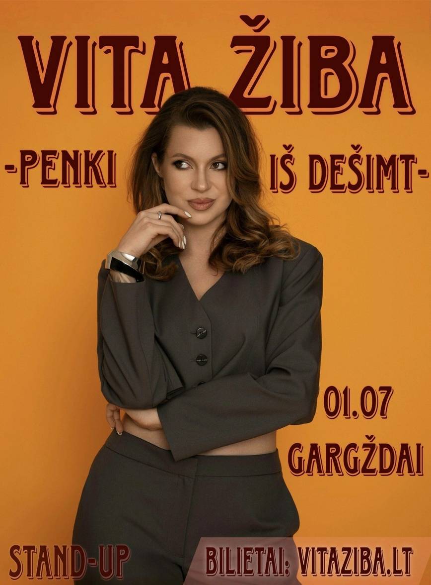 Vita Žiba Stand-up „5 iš 10“