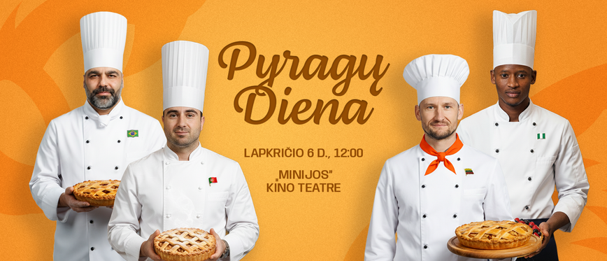 Pyragų diena „Minijos“ kino teatre