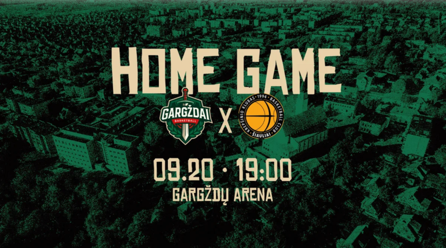 LKL: GARGŽDŲ ,,GARGŽDAI“ - ŠIAULIŲ ,,ŠIAULIAI“