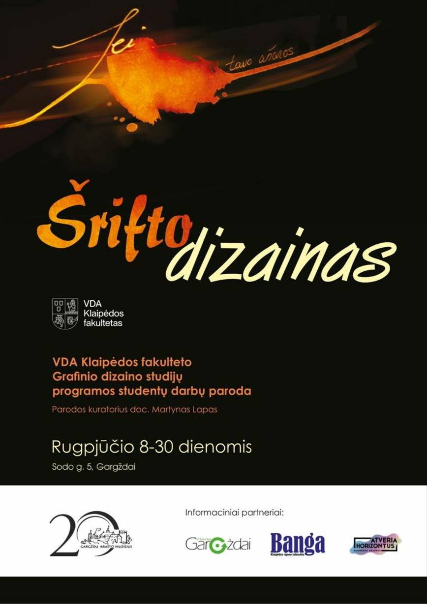 Paroda „Šrifto dizainas“