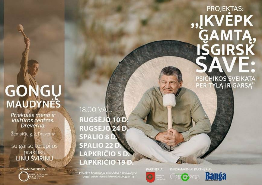 Gongų maudynės Drevernoje