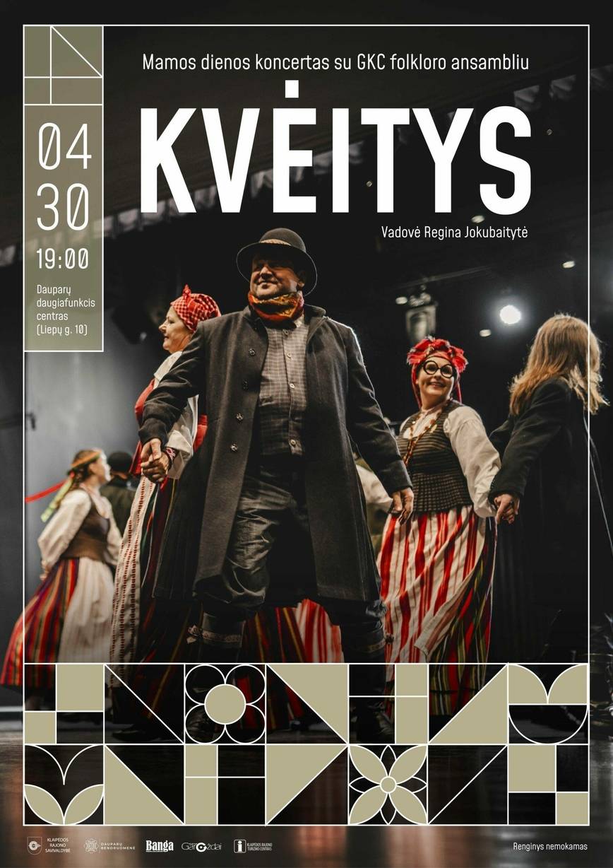 Mamos dienos koncertas su GKC folkloro ansambliu „Kvėitys“