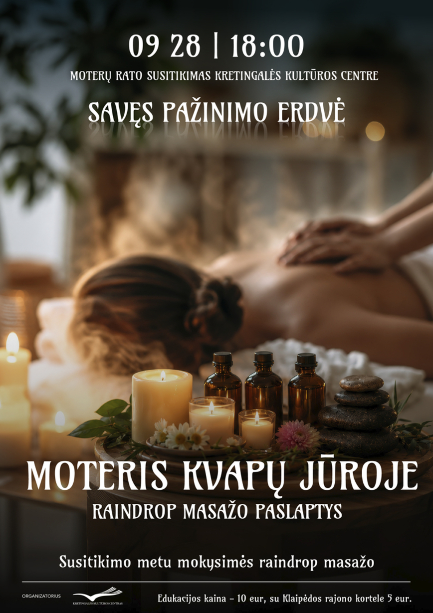 Moterų rato susitikimas ,,Moteris kvapų jūroje