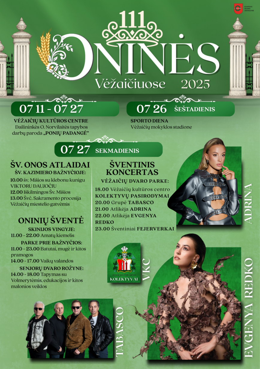 ONINĖS Vėžaičiuose