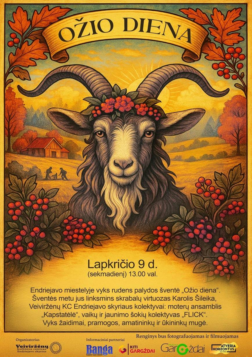 Rudens palydos šventė „Ožio diena“