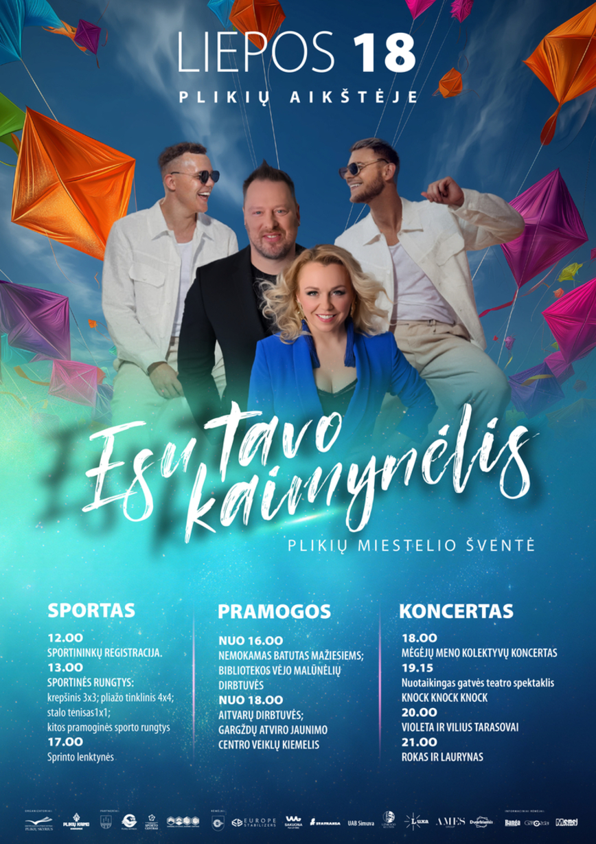Plikių miestelio šventė ,,Esu Tavo kaimynėlis”