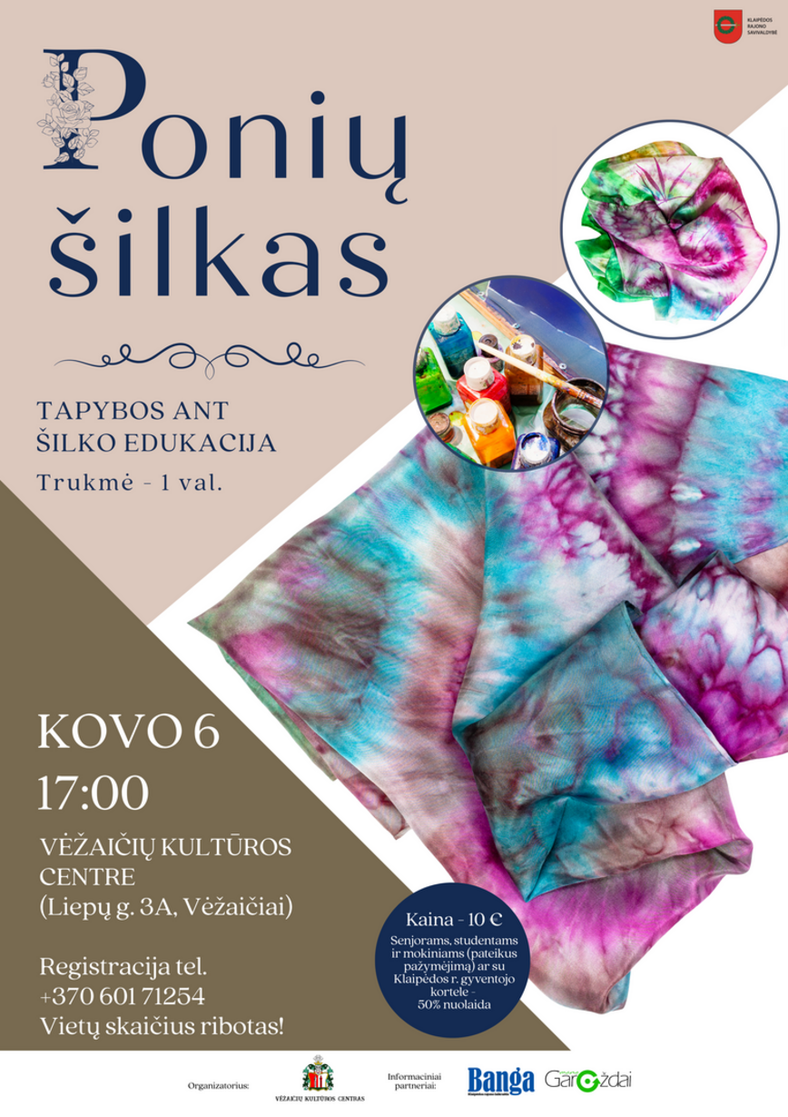 Edukacija PONIŲ ŠILKAS