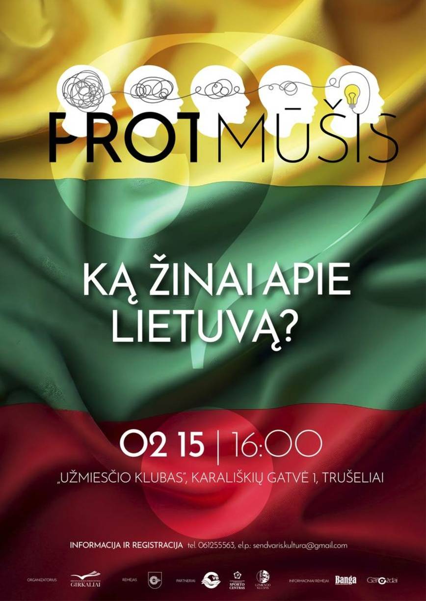 Protmūšis ,,Ką žinai apie Lietuvą